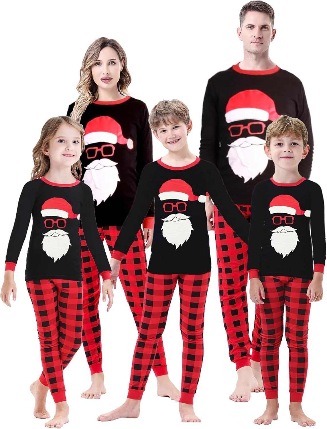 🎄 Christmas Family Matching Pajamas - Reindeer, Snowman Holiday PJs